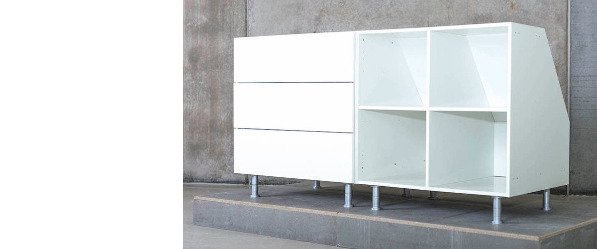 Atticco – unique furniture for sloping wall
