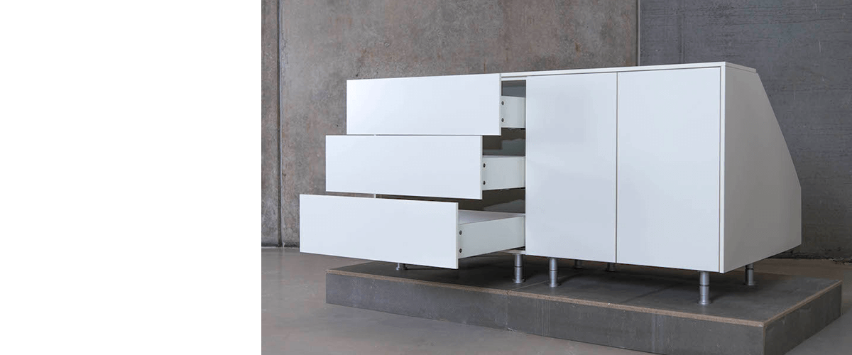 Atticco – unique furniture for sloping wall