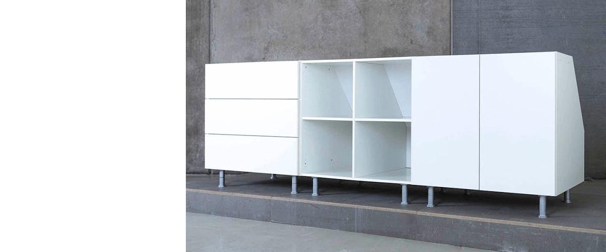Atticco – unique furniture for sloping wall