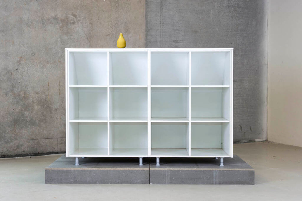Freestanding High Duo: Bookcase - bookcase
