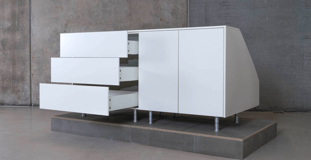 Freestanding Low Duo: Drawer - Bookcase